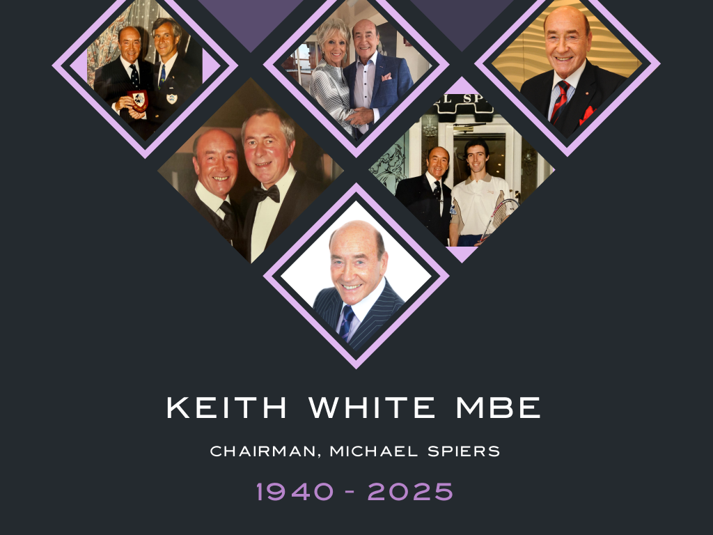In Loving Memory of Keith White MBE