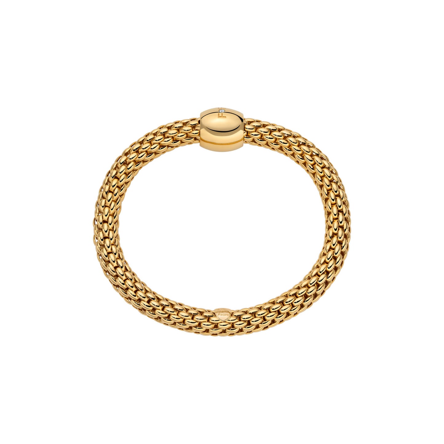 Love Nest 18ct Yellow Gold Diamond Flex'it Bracelet variant Pursuit