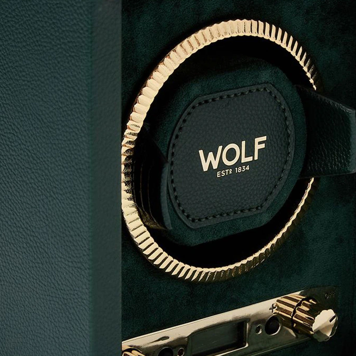 British Racing Green Single Watch Winder simple Pursuit