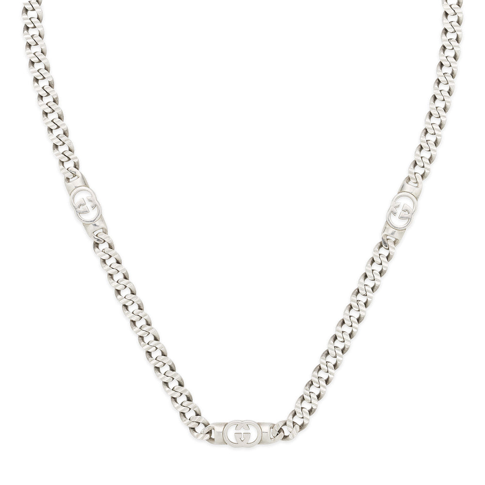 Gucci Interlocking Chain Necklace simple Pursuit