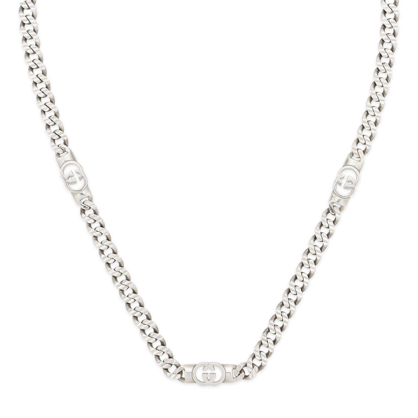 Gucci Interlocking Chain Necklace simple Pursuit