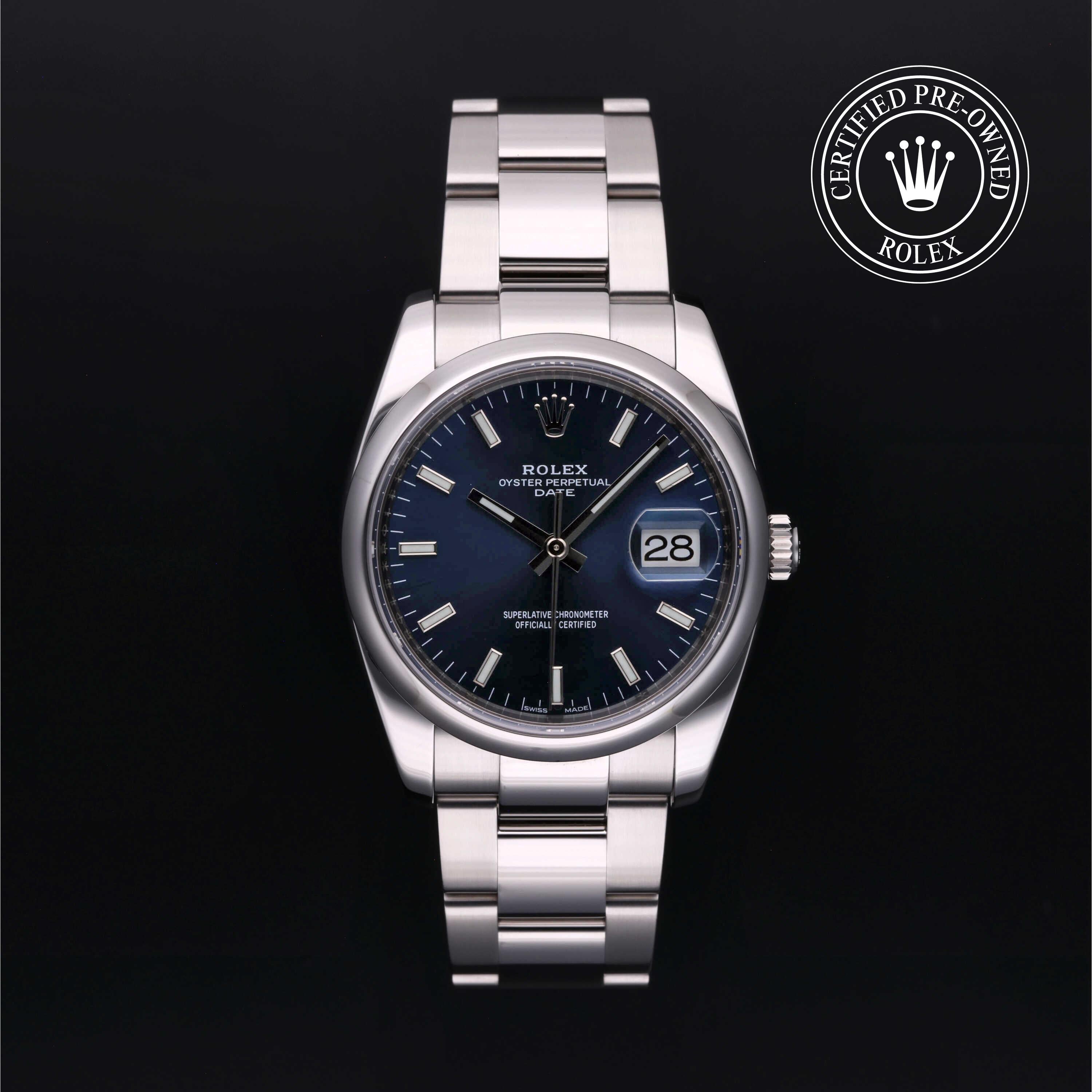 Rolex Certified Pre-Owned Oyster Perpetual Date 34mm 115200 4L331678