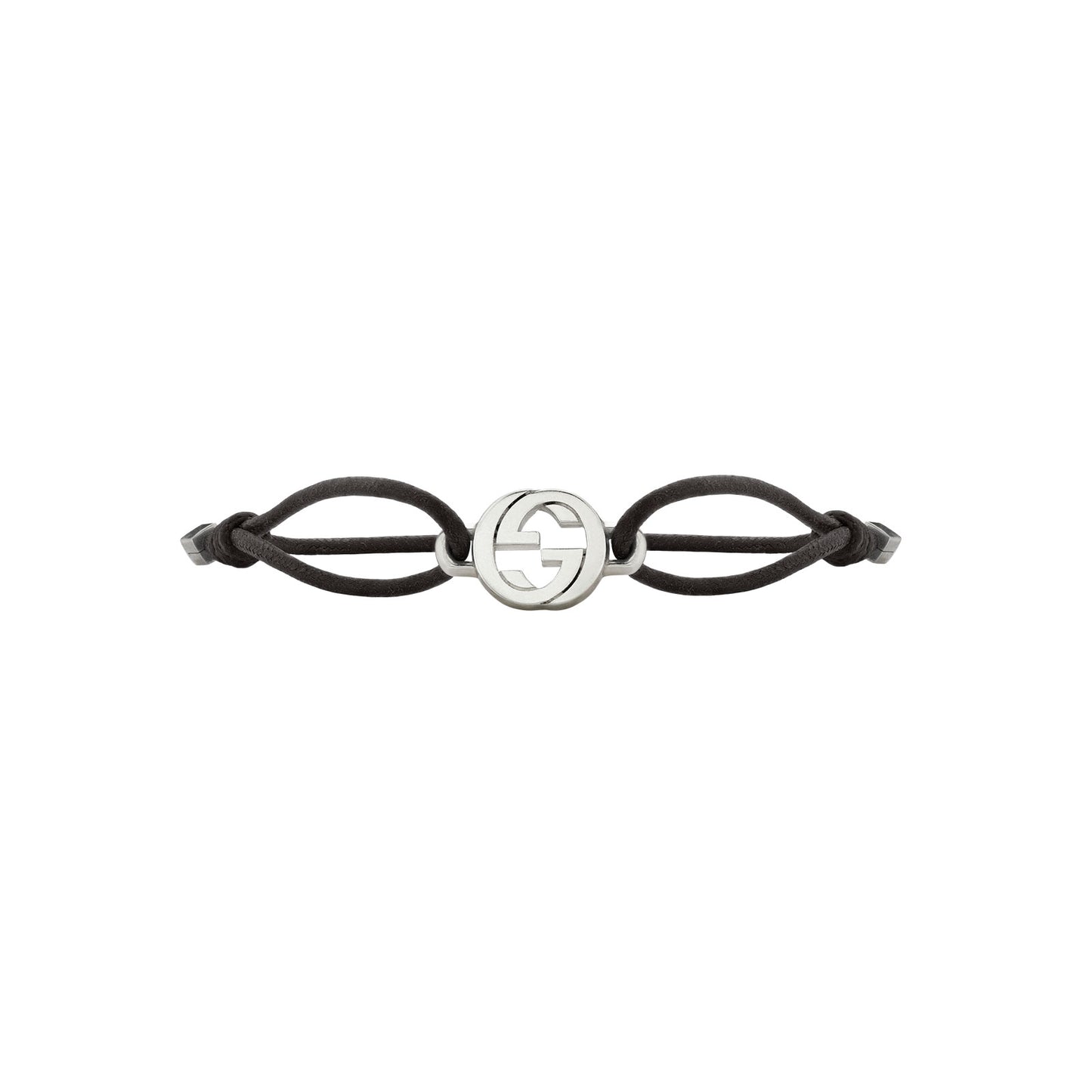 Gucci Interlocking Silver Charm Bracelet simple Pursuit