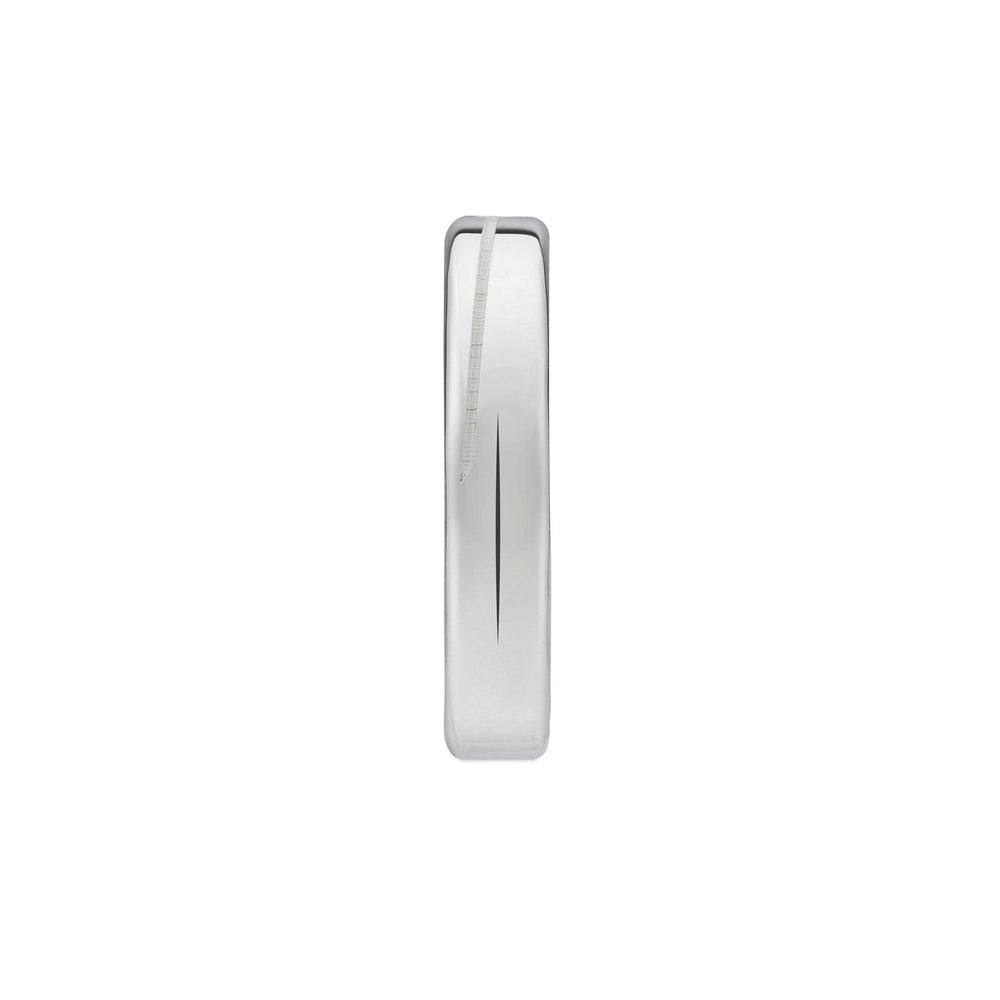 Gucci Tag Diagonal Interlocking G Silver Thin Ring 4mm variant Pursuit