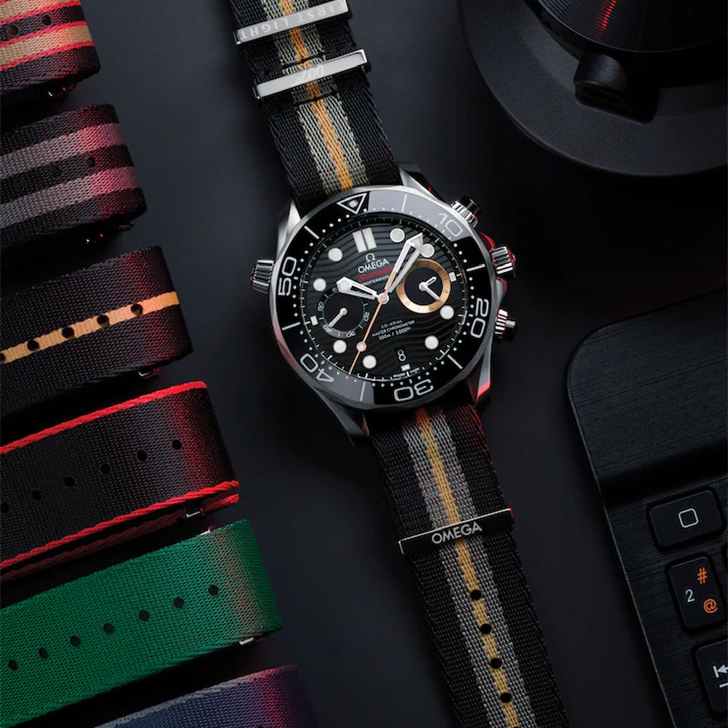 Seamaster Diver 300M Co-Axial Chronograph 44mm 007 First Light simple Pursuit
