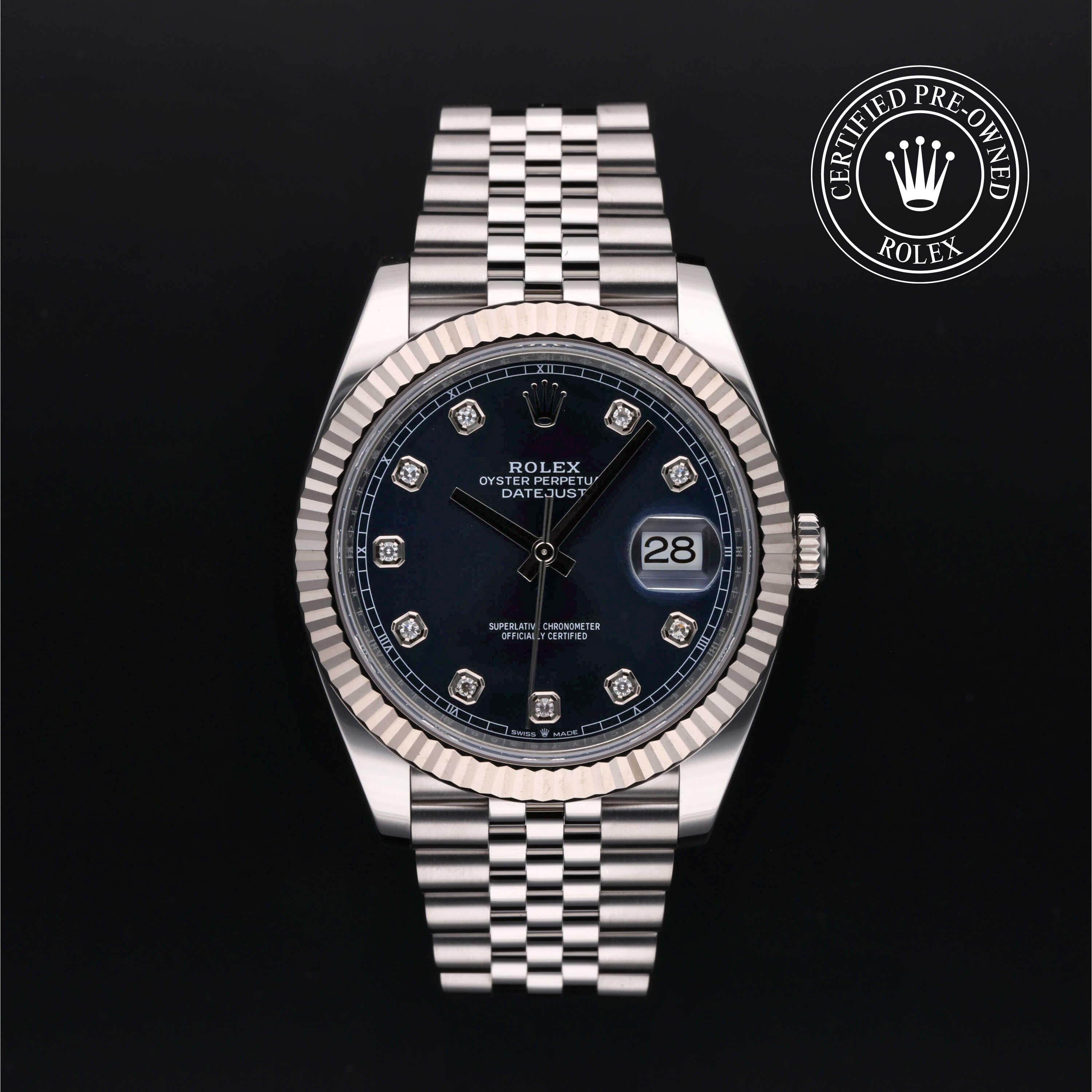 Rolex Certified Pre-Owned Datejust 41mm 126334 C2Y76358 simple Pursuit