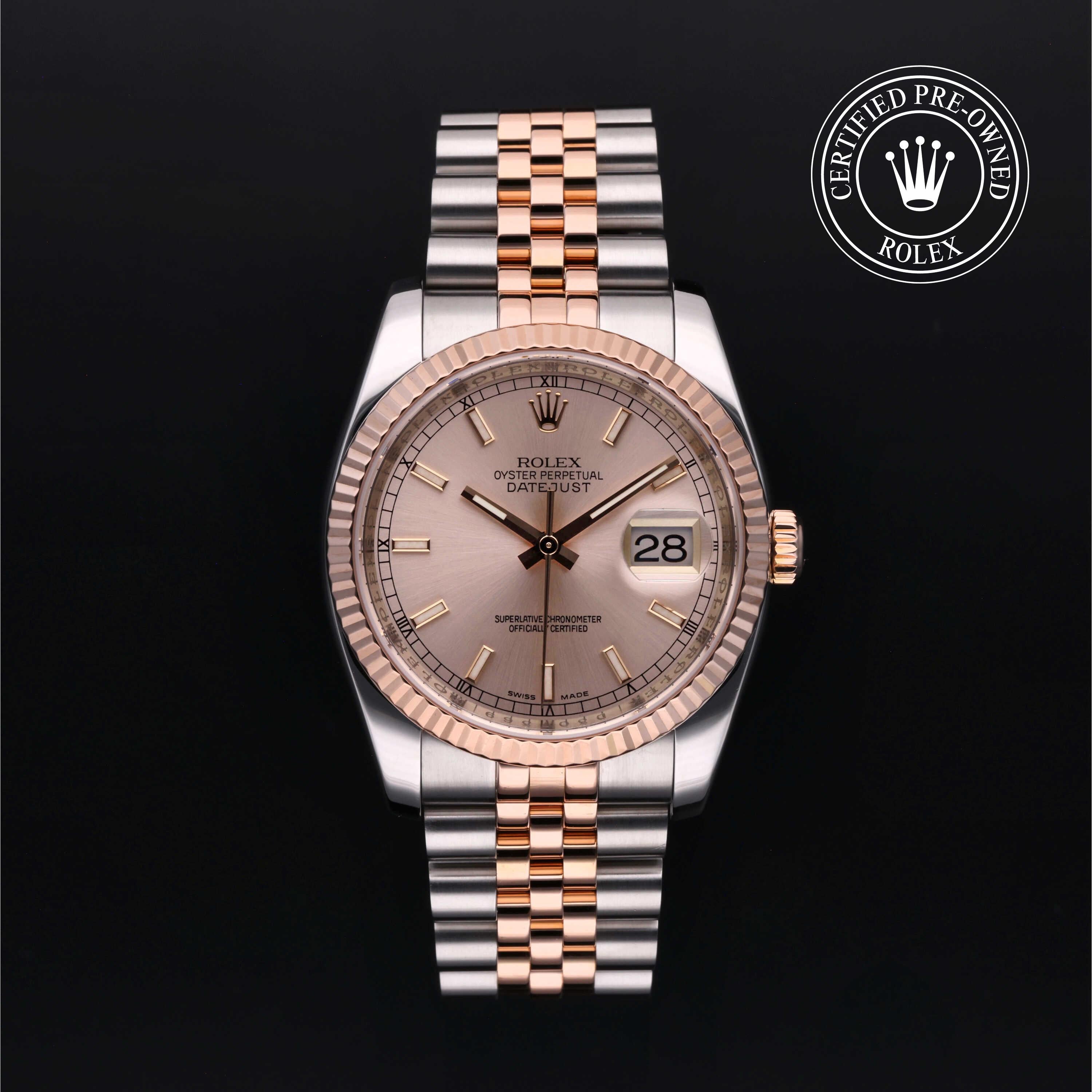 Rolex Certified Pre-Owned Datejust 36mm 116231 D307369 simple Pursuit