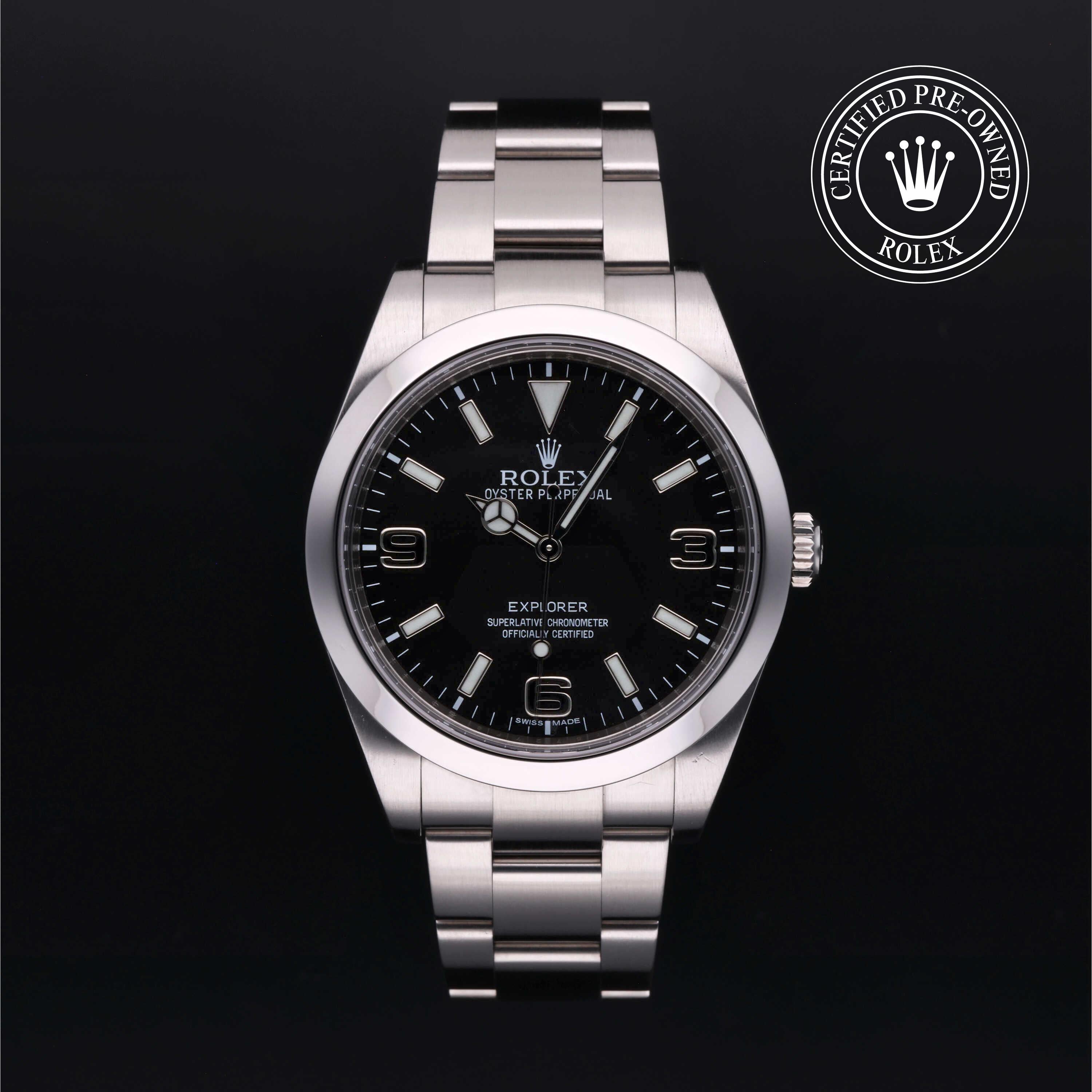 Rolex Certified Pre-Owned Explorer 39mm 214270 8Y5727F6 simple Pursuit