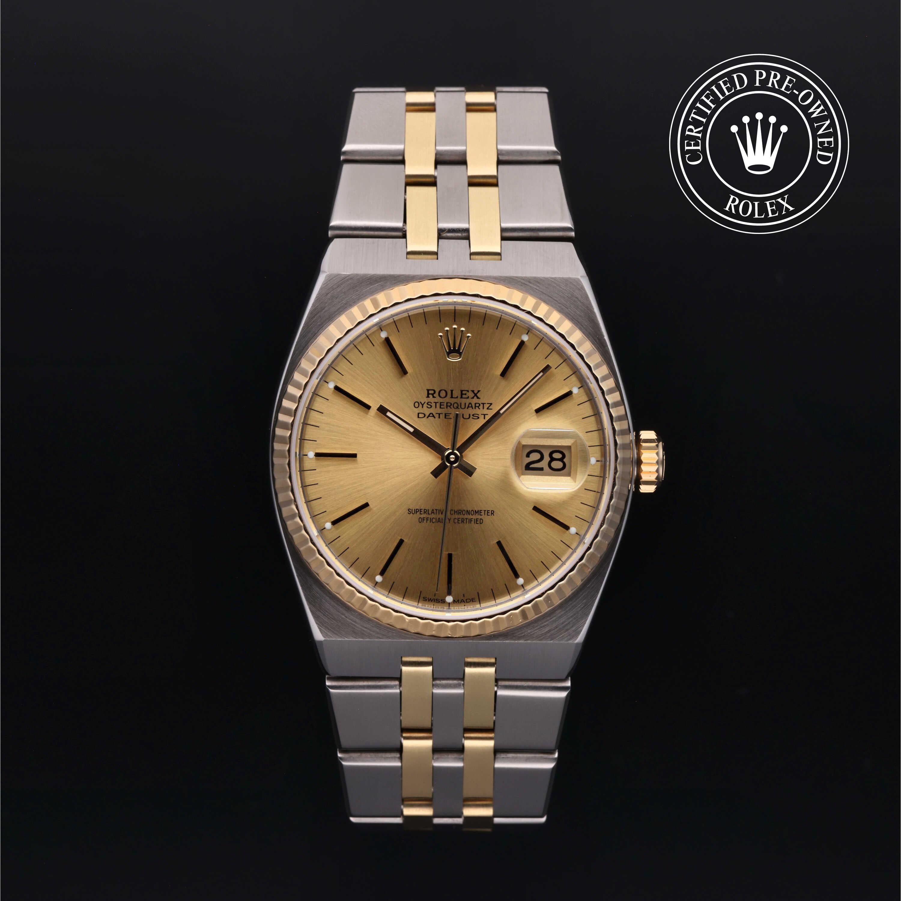 Rolex Certified Pre-Owned Datejust Oysterquartz 36mm 17013 6254431 simple Pursuit