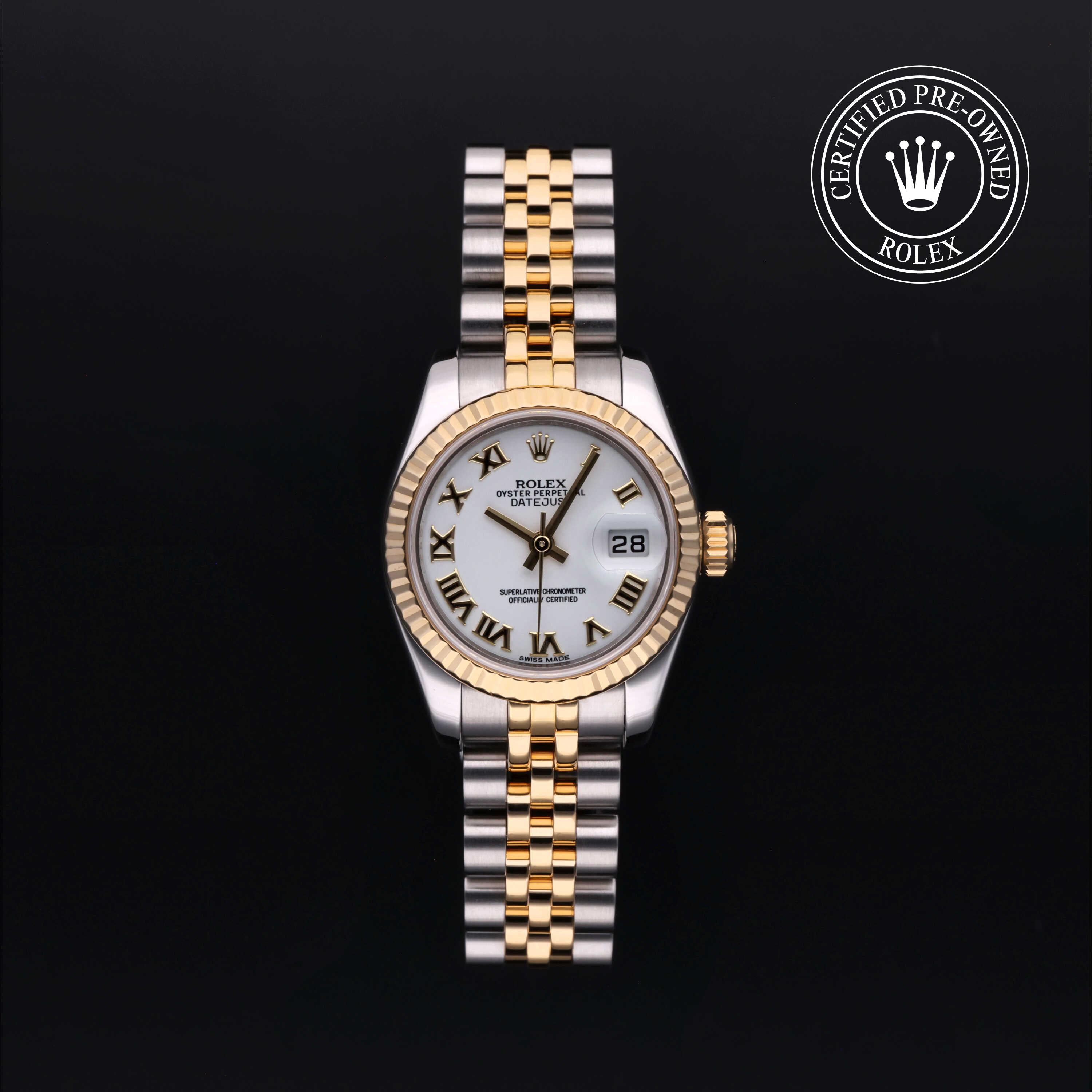 Rolex Certified Pre-Owned Lady-Datejust 26mm 179173 5E494153 simple Pursuit