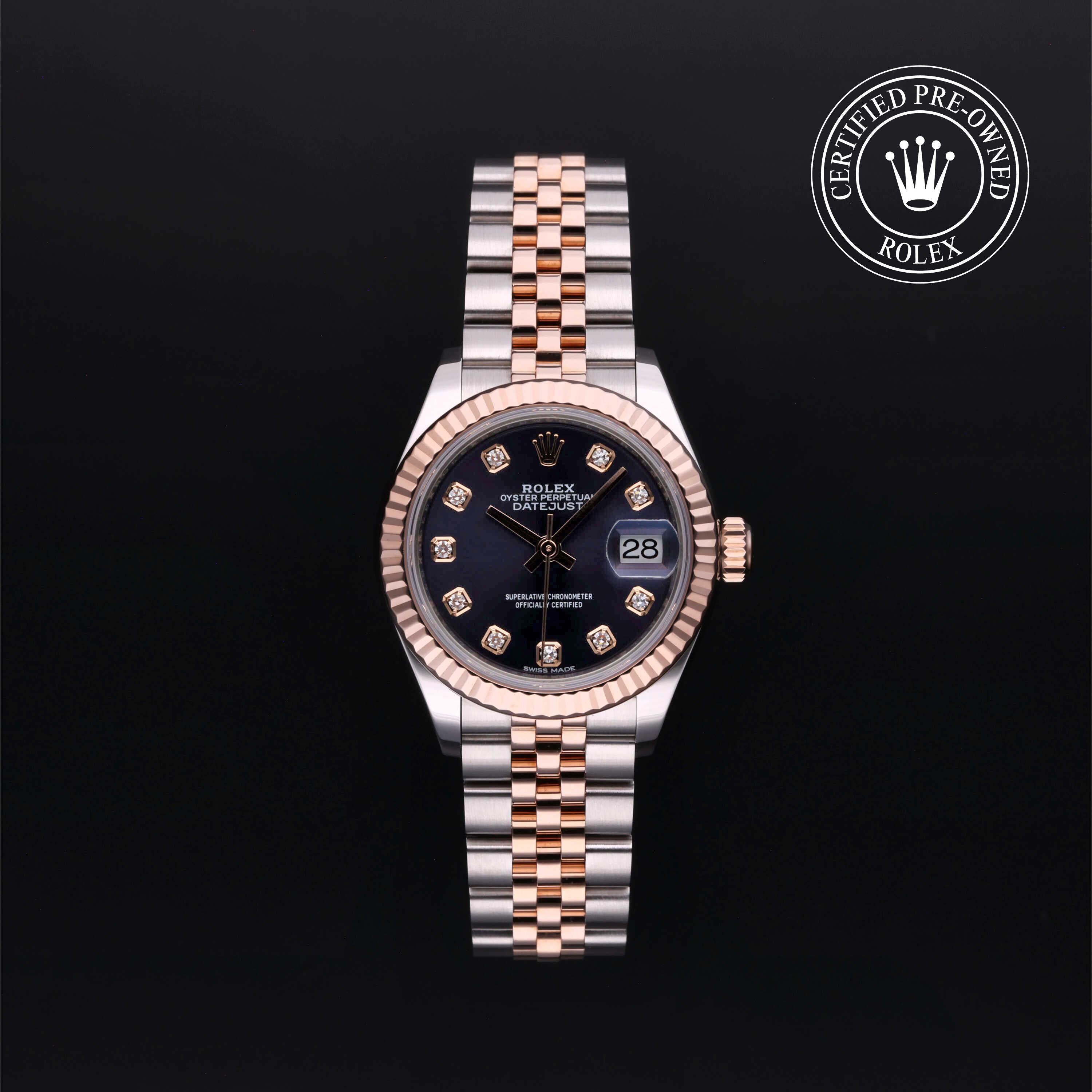 Rolex Certified Pre-Owned Lady-Datejust 28mm 279171 2X833291 simple Pursuit