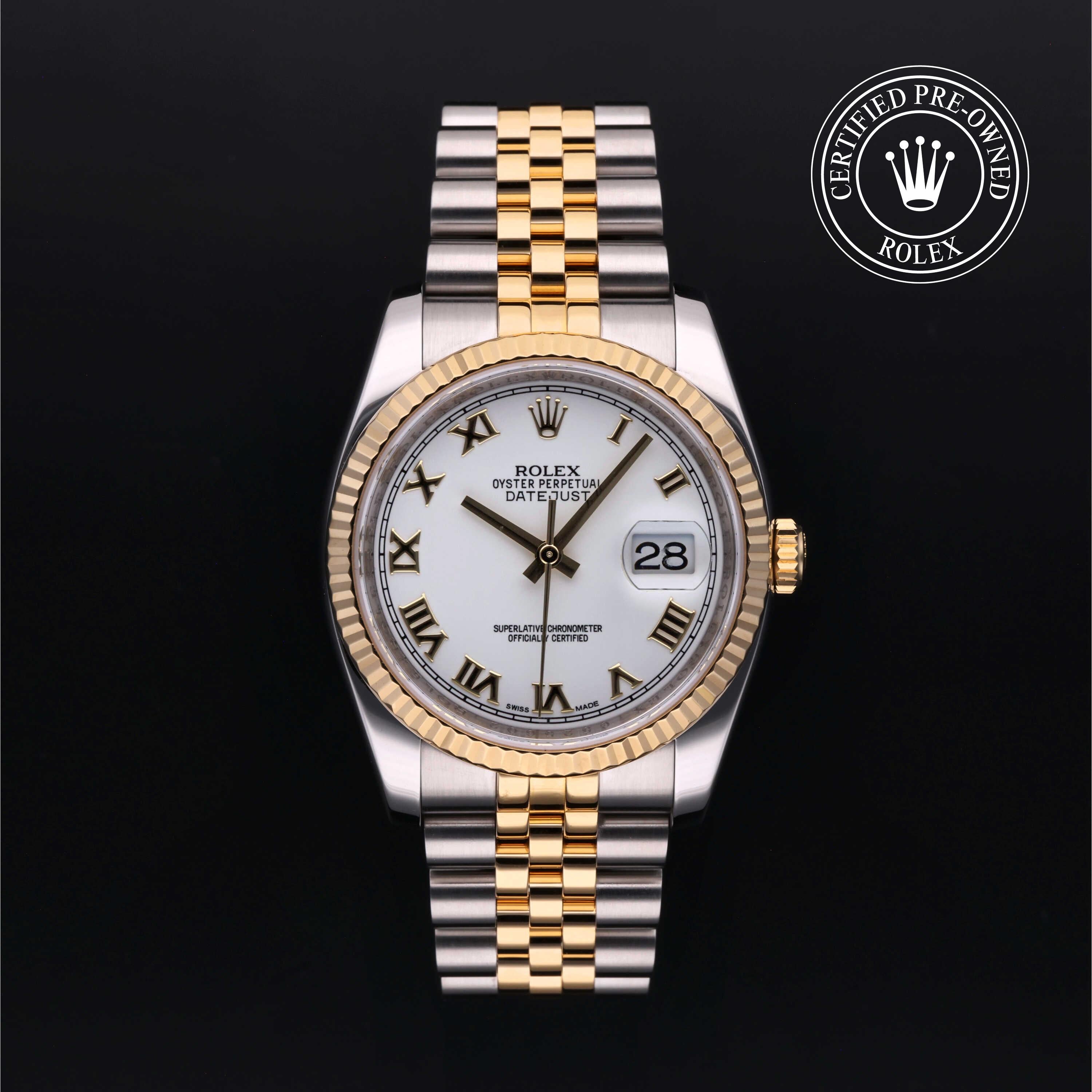 Rolex Certified Pre-Owned Datejust 36mm 116233 G525602 simple Pursuit