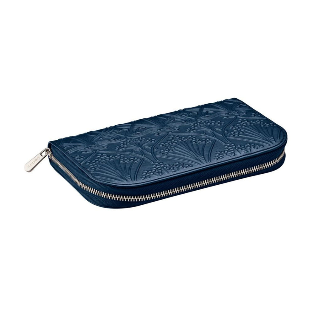 X LIBERTY All Over Ianthe Travel Jewellery Portfolio - Navy simple Pursuit