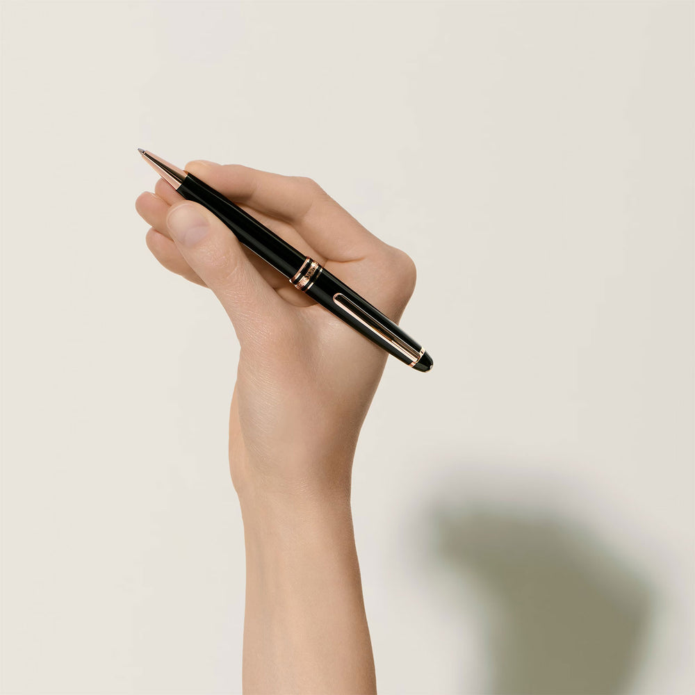 Meisterstück Rose Gold-Coated Classique Ballpoint simple Pursuit