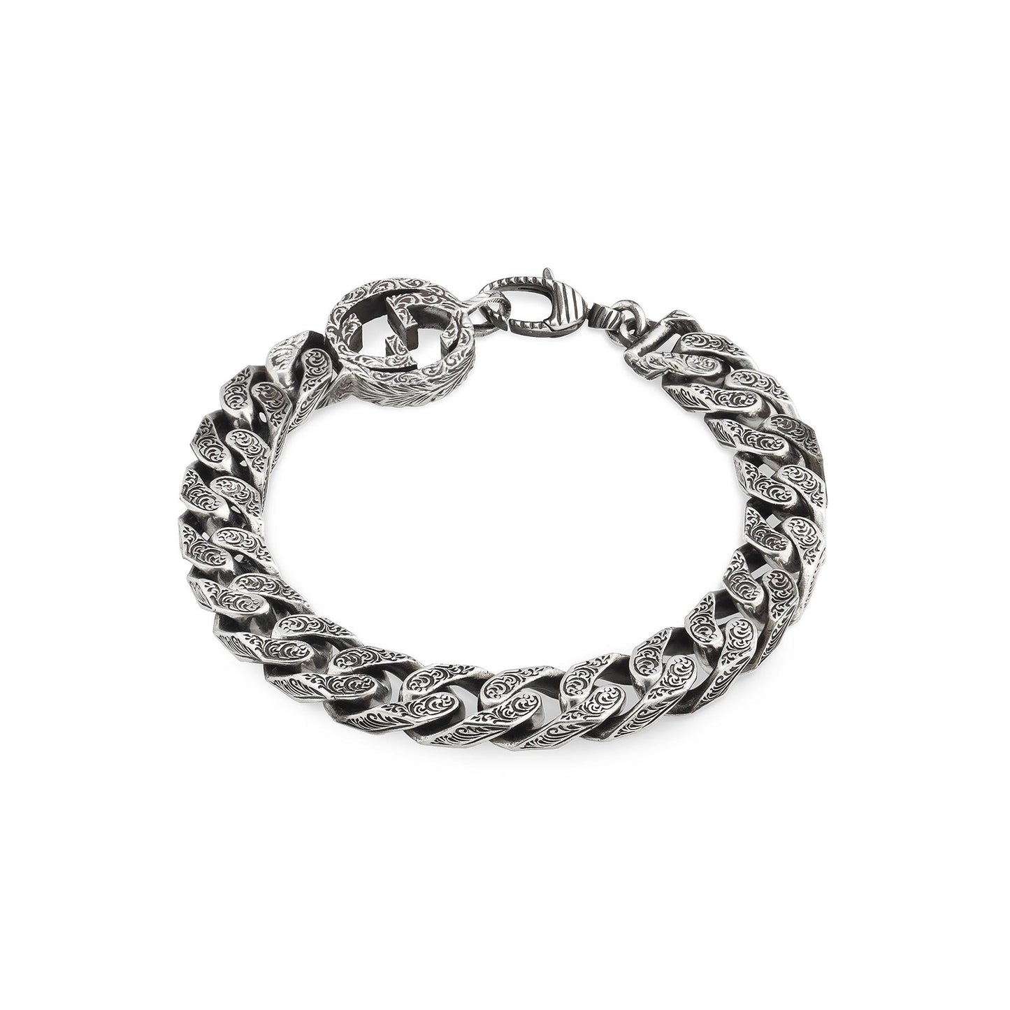 Gucci Interlocking Silver Chain Bracelet variant Pursuit