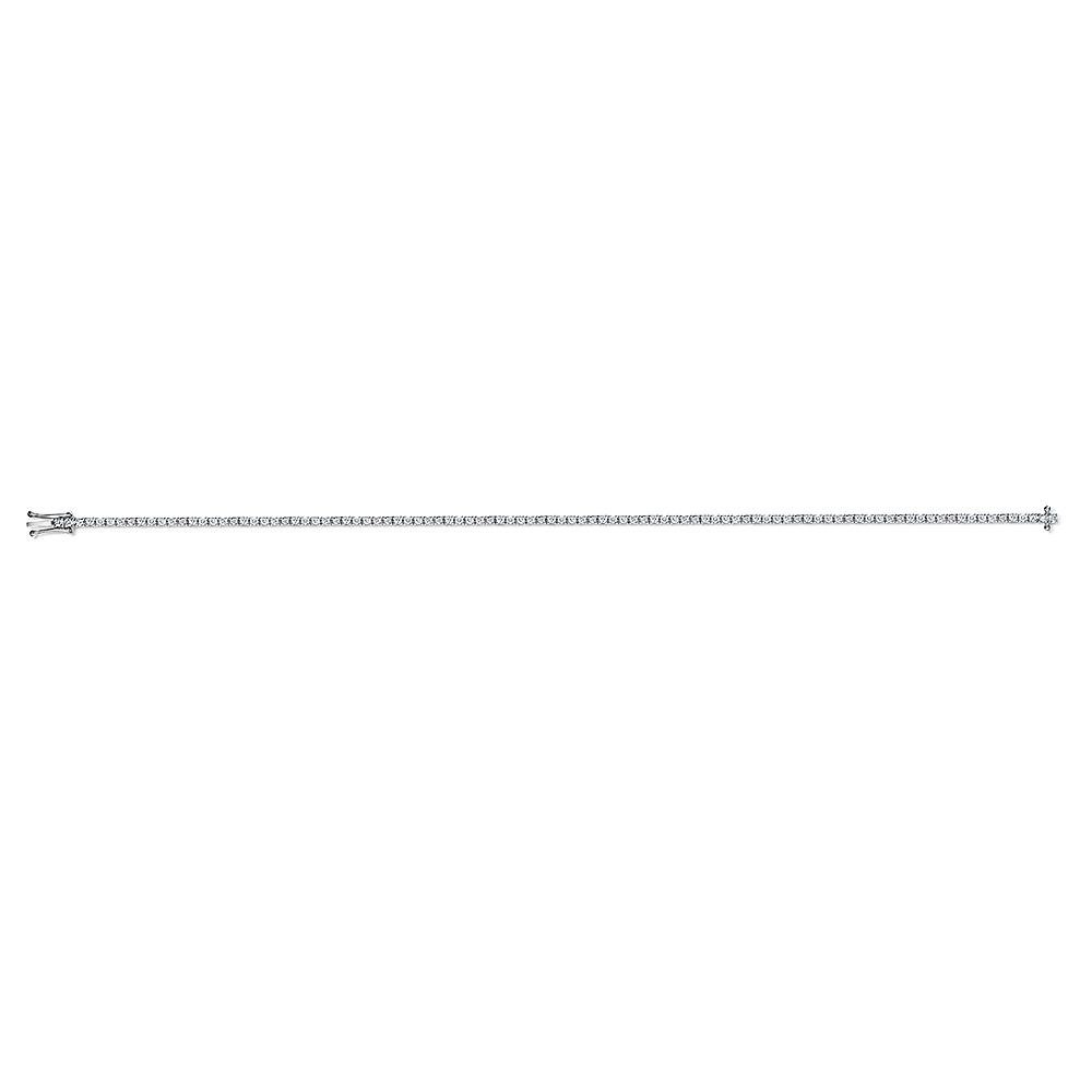 18ct White Gold Diamond Tennis Bracelet 1.00ct simple Pursuit