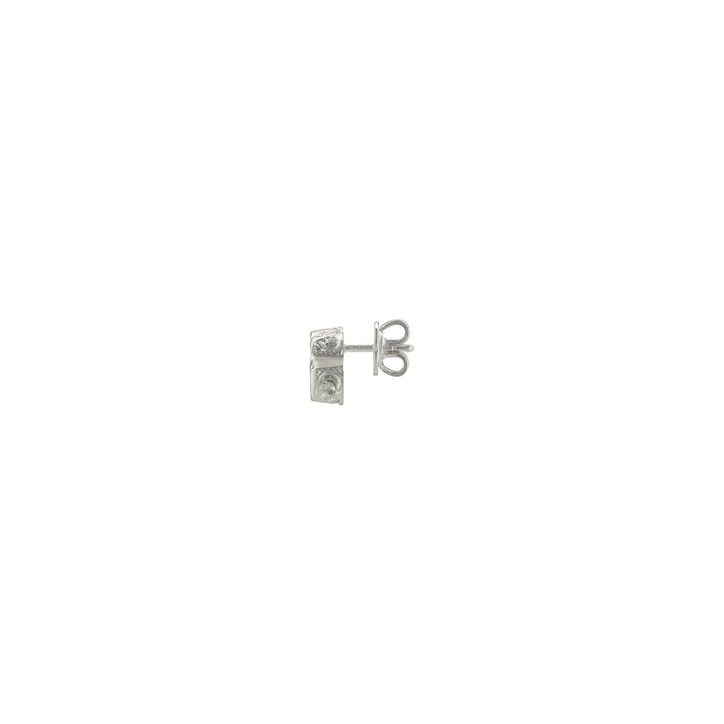 GG Marmont Silver Stud Earrings simple Pursuit