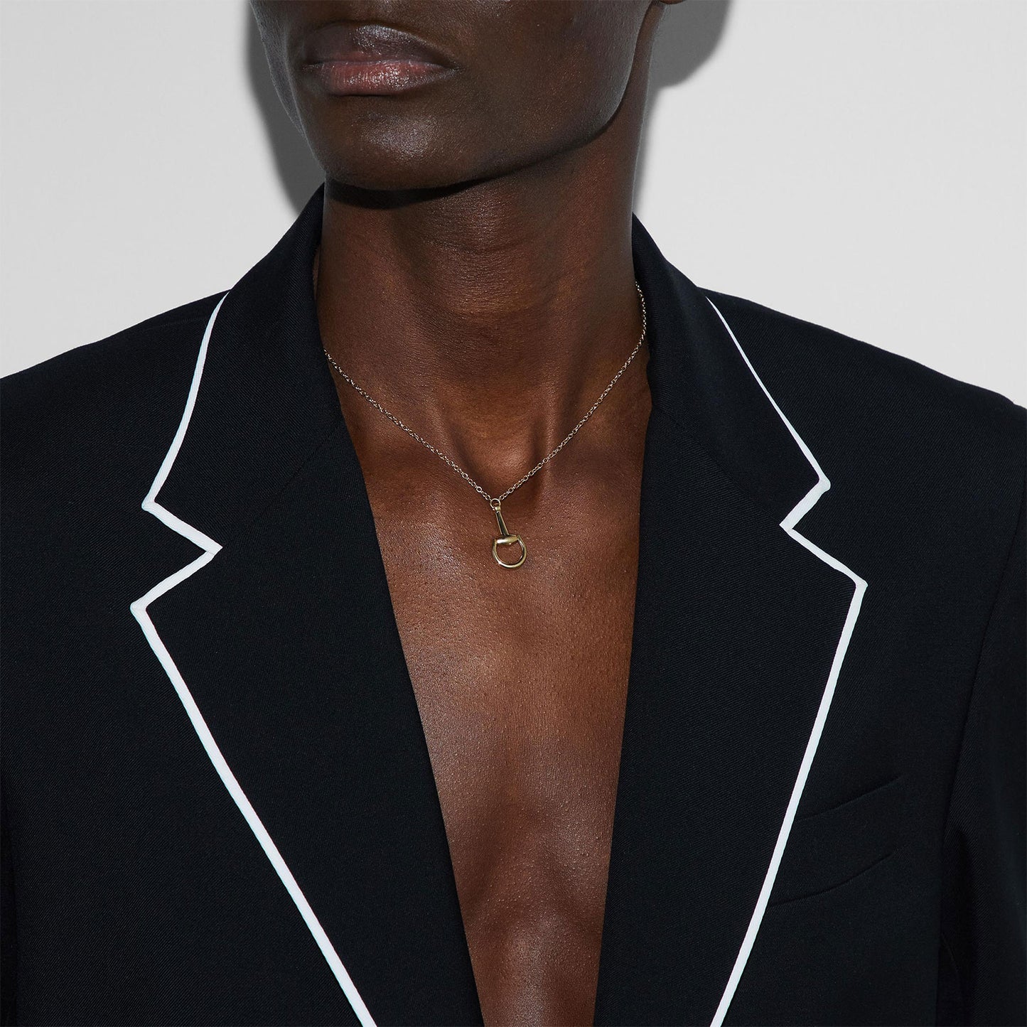 Gucci Horsebit 18ct Yellow Gold Chain Necklace simple Pursuit