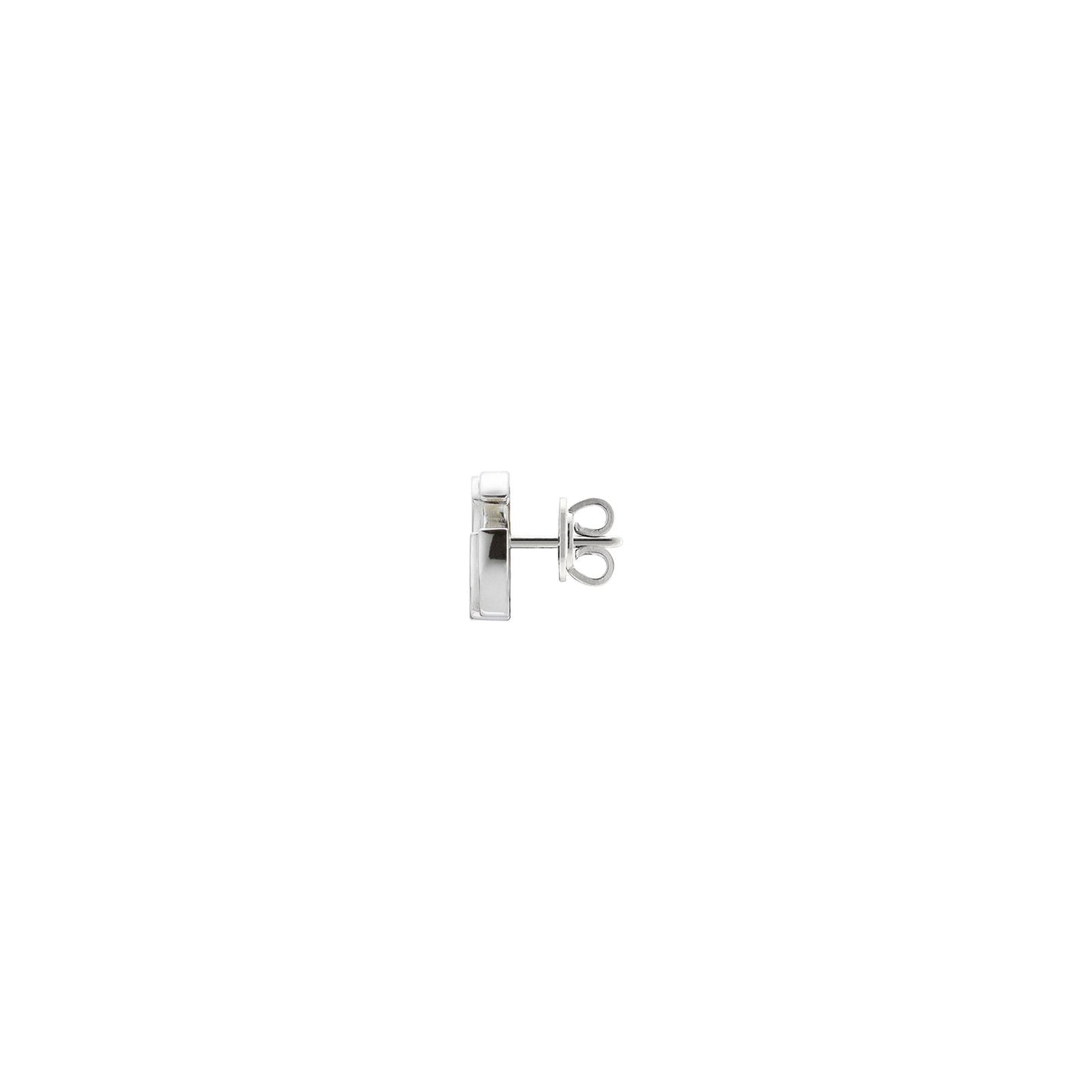 GG Marmont Silver Stud Earrings simple Pursuit