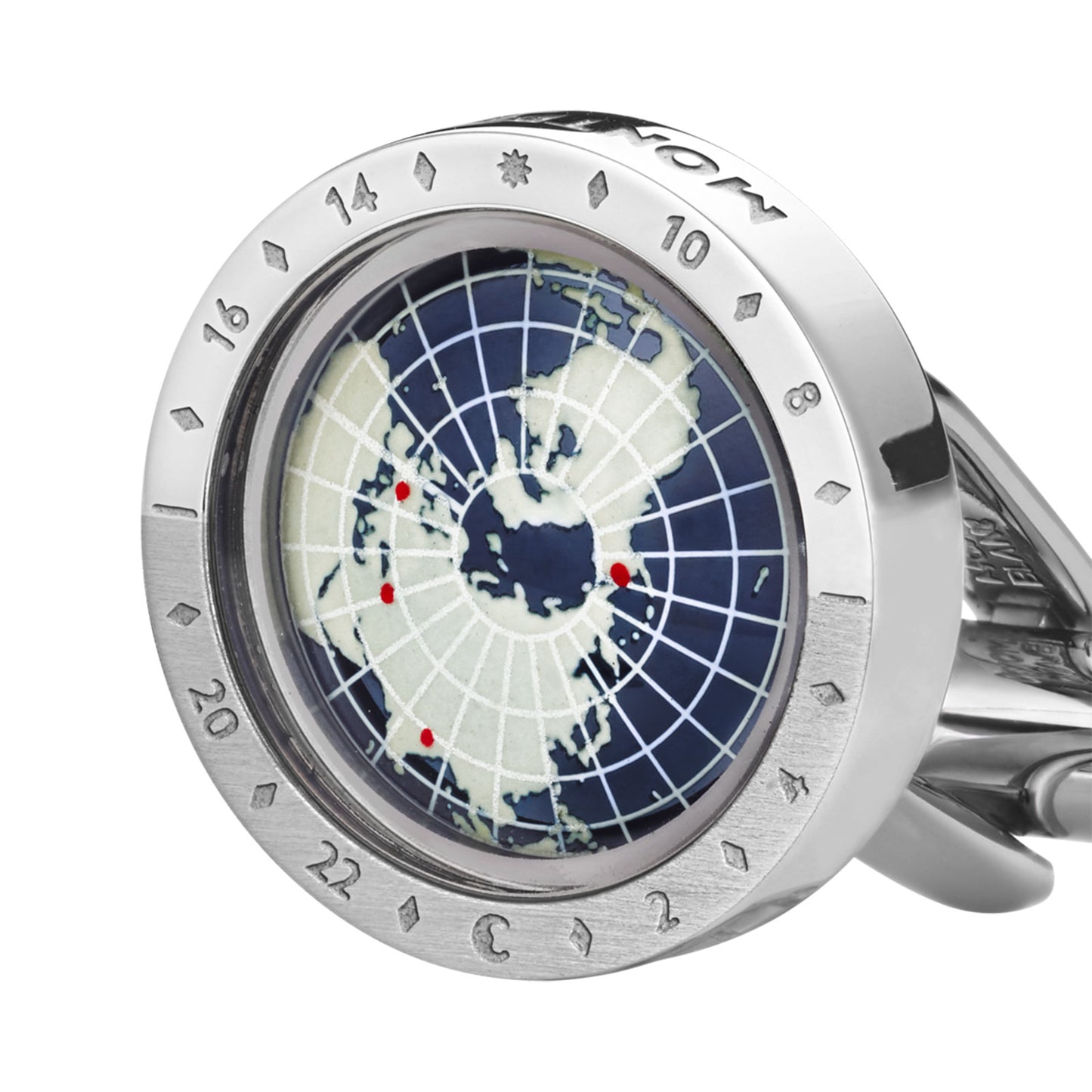 1858 Geosphere Cufflinks simple Pursuit
