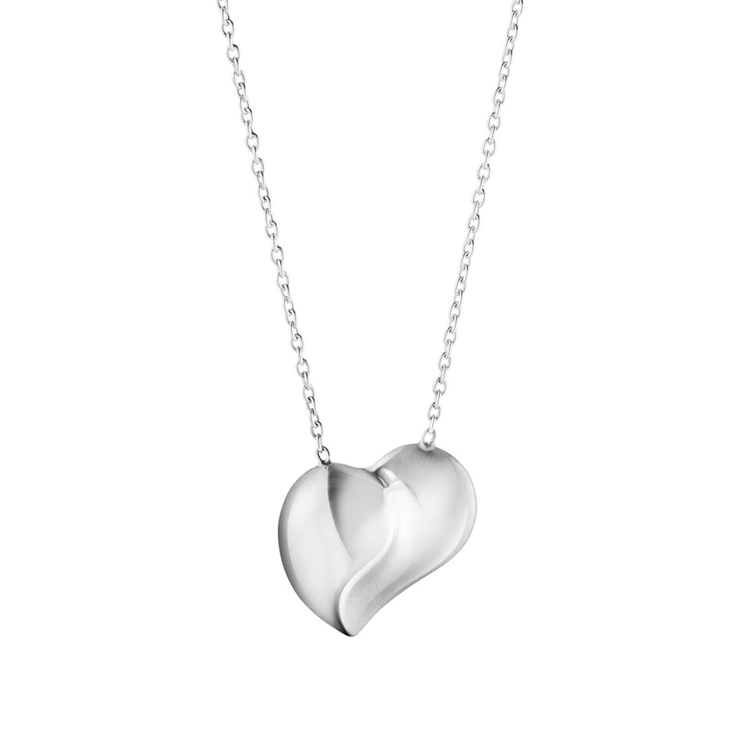 Hearts of Georg Jensen Silver Pendant simple Pursuit
