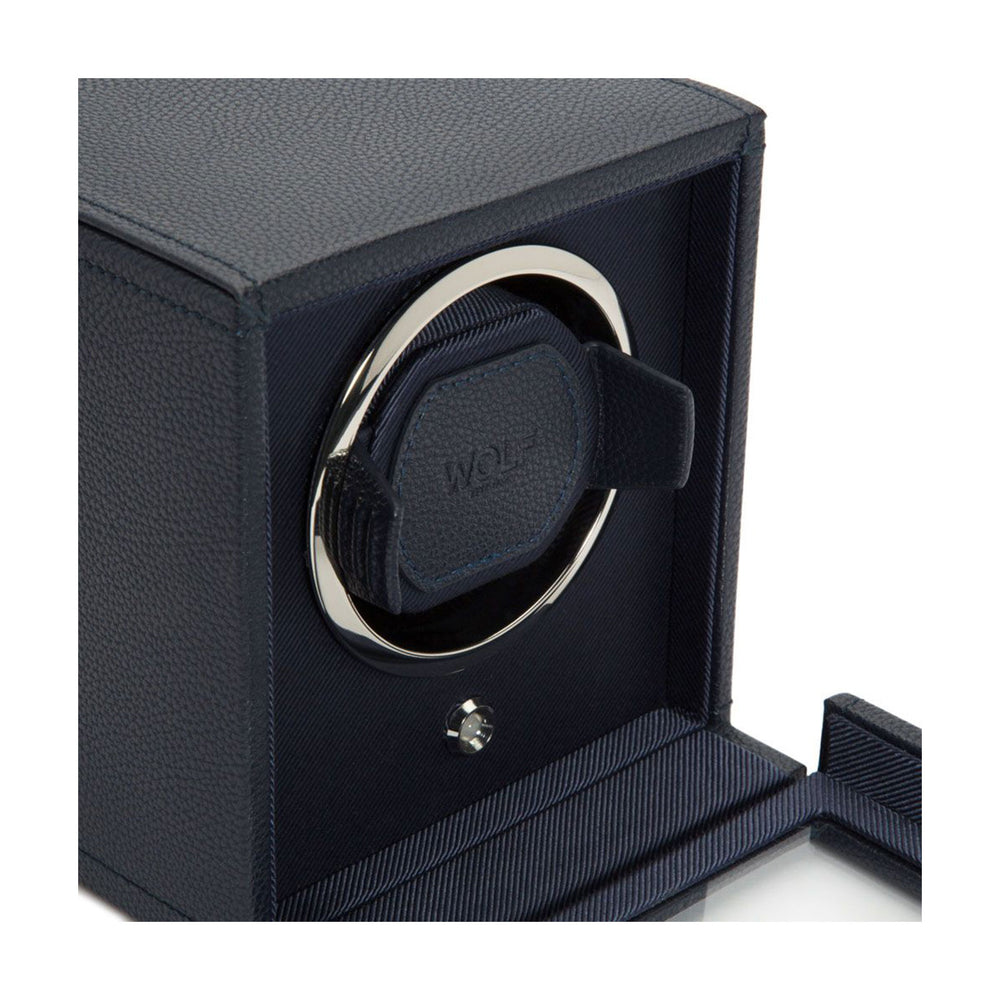 Cub Single Watch Winder Navy simple Pursuit