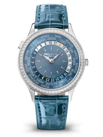 Patek Philippe Complications World Time, Grey Blue Dial 7130G-016 Watches Patek Philippe   