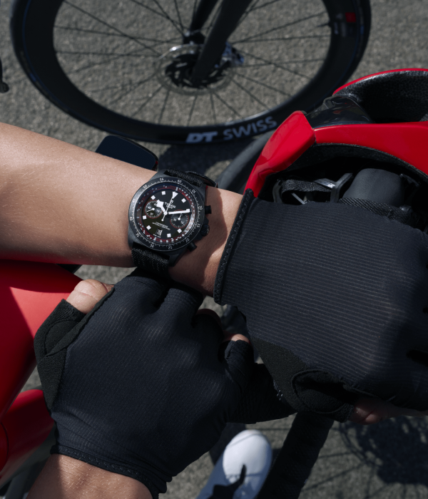Pelagos FXD Chrono Cycling Edition 43mm on wrist
