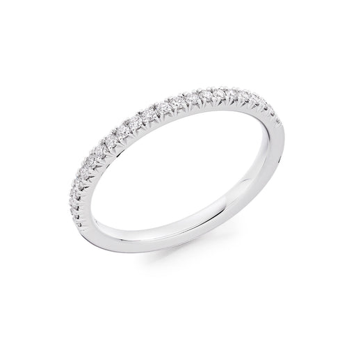 Michael Spiers Platinum Brilliant-Cut Diamond Half Eternity Ring 0.25ct - HET 10270 Ring Michael Spiers   