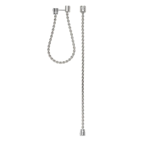 Aria 18ct White Gold Diamond Hoop/Pendant Earrings 89203OX_BB_B_XBX Earrings Fope