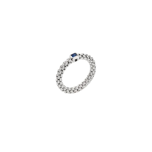 Souls 18ct White Gold Flex'it Blue Sapphire Ring 09E08AX_B2_B_XBX Ring Fope Small