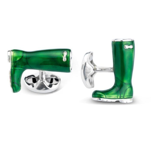 Deakin & Francis Sterling Silver Welly Boot Cufflinks - C1578S13 Cufflinks & Accessories Deakin & Francis   
