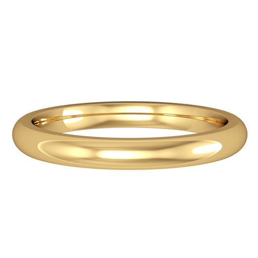 18ct Yellow Gold Premium Court Style Wedding Ring - 2.5mm Ring Michael Spiers   