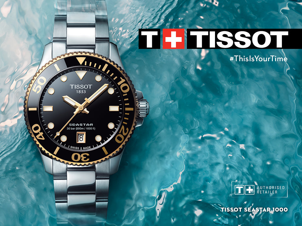 Stand out with confidence no matter where you are with the new Tissot Seastar collection