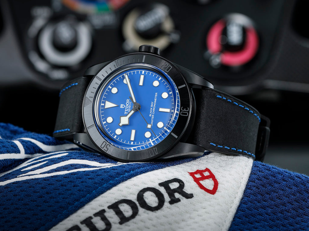 Jump start your style with the new TUDOR Black Bay Ceramic Blue