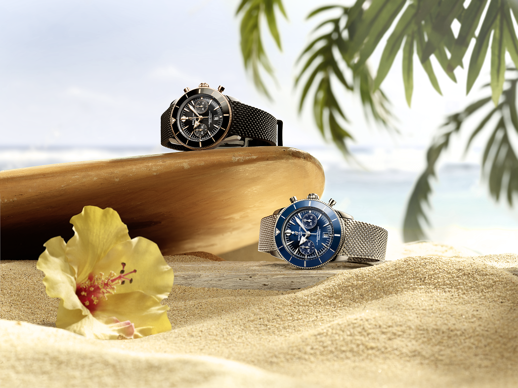 Aloha from Breitling: Surfing the Waves with the Superocean