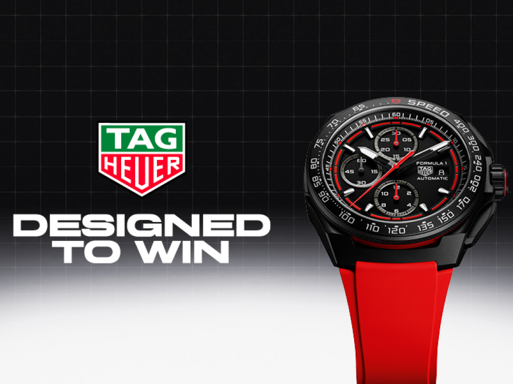 The Official Timekeeper of  Formula 1®: TAG Heuer