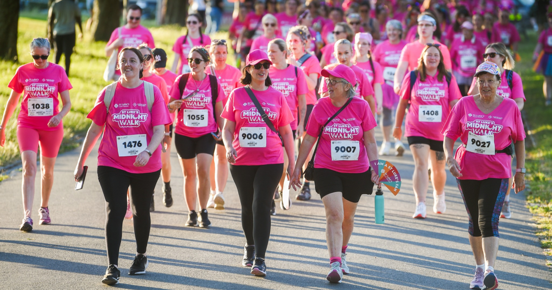 St. Luke's Midnight Walk Michael Spiers Team
