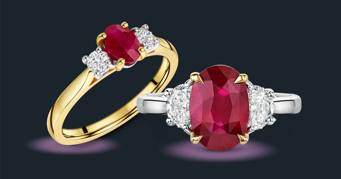 Ruby jewellery at Michael Spiers 