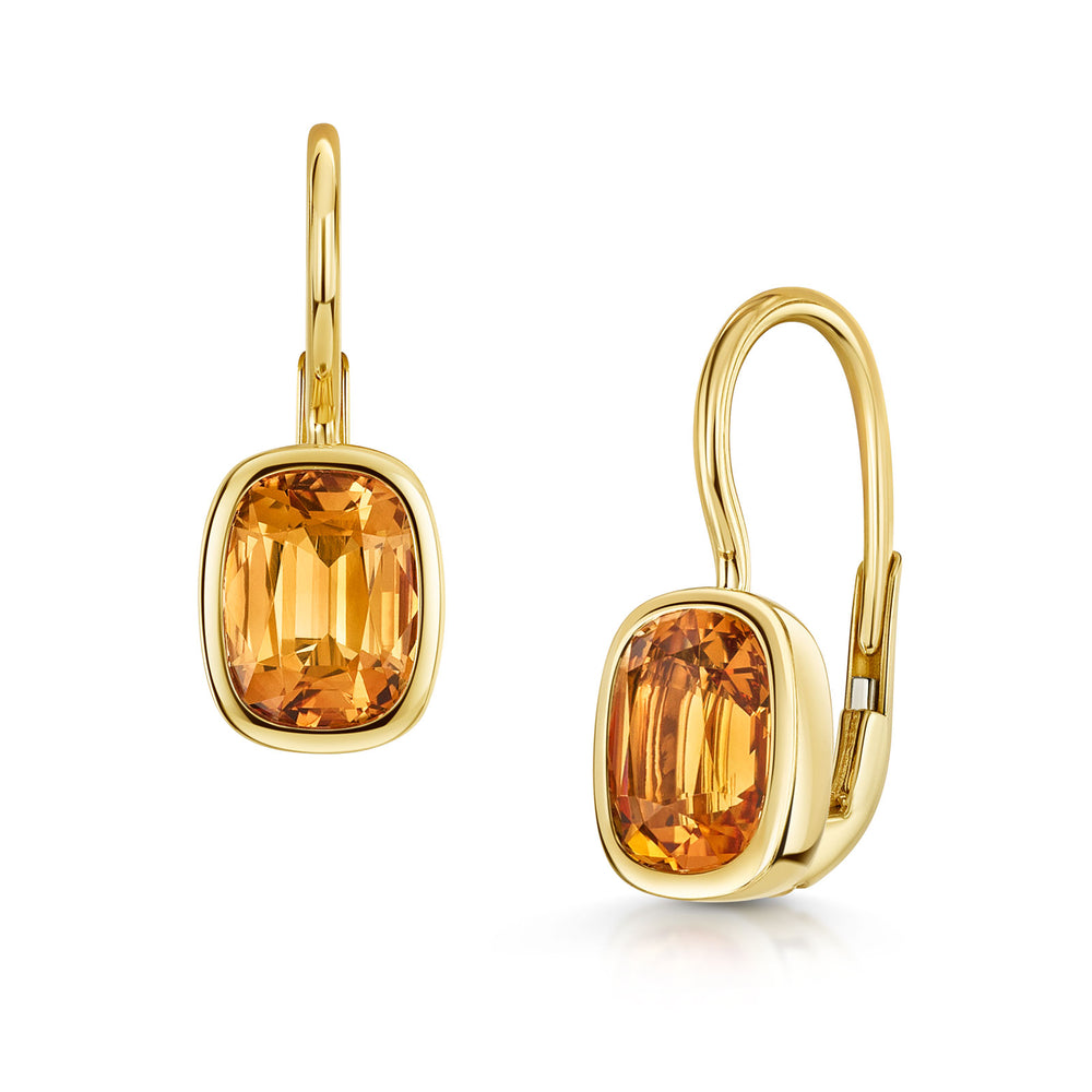 Aya 18ct Yellow Gold Citrine Earrings simple Pursuit