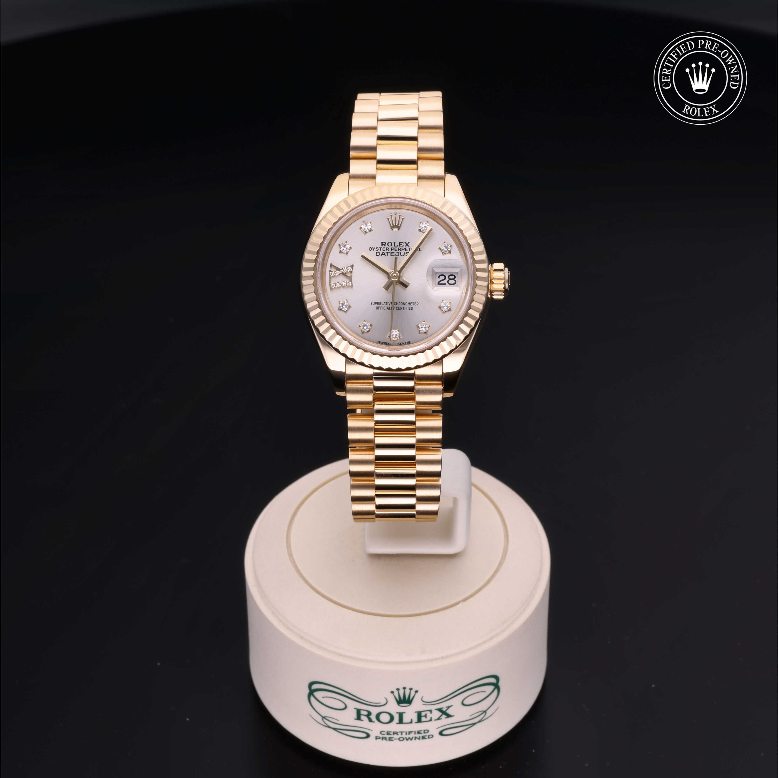 Rolex Certified Pre-Owned Lady Datejust 28mm 279178 P39657Z4 simple Pursuit
