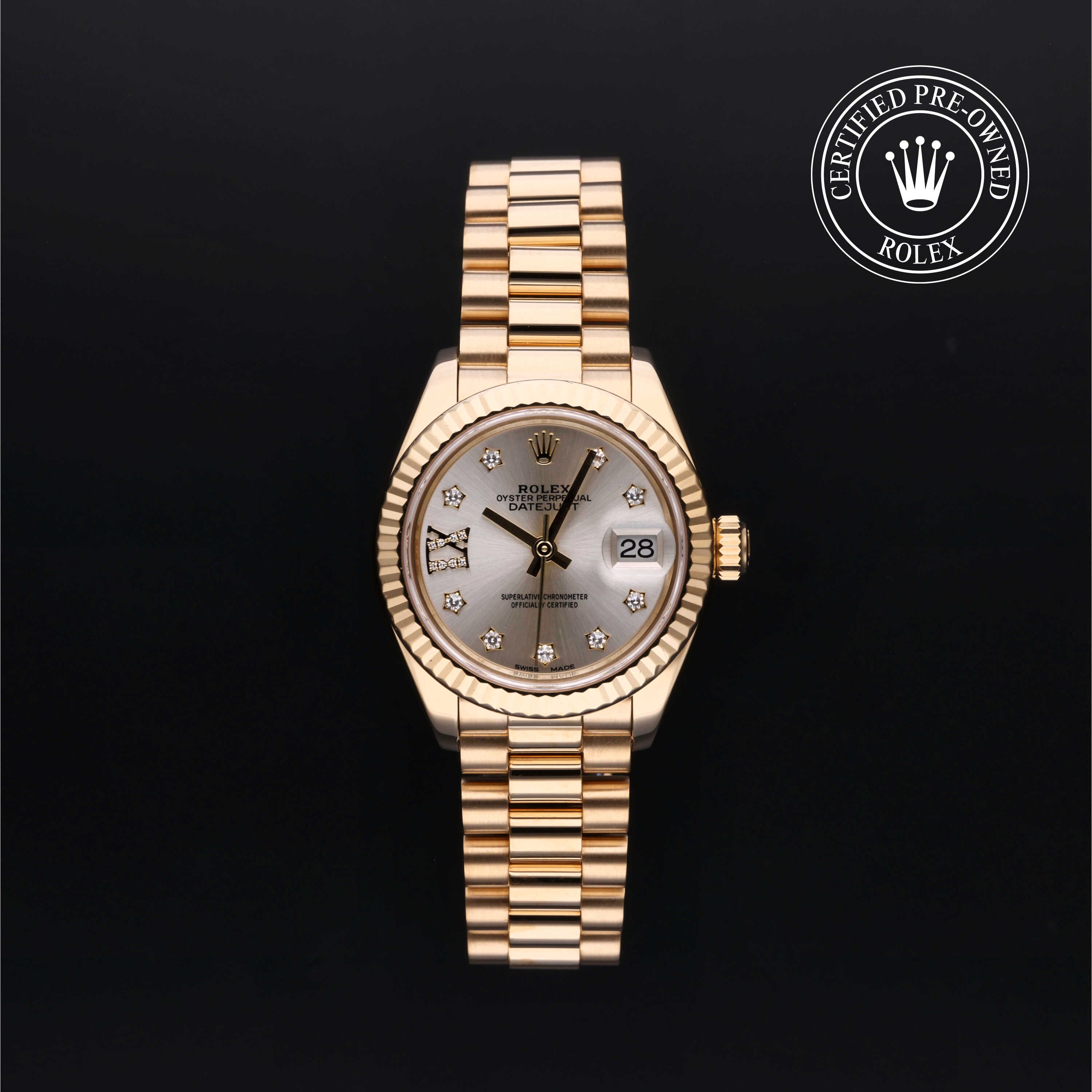 Rolex Certified Pre-Owned Lady Datejust 28mm 279178 P39657Z4 simple Pursuit