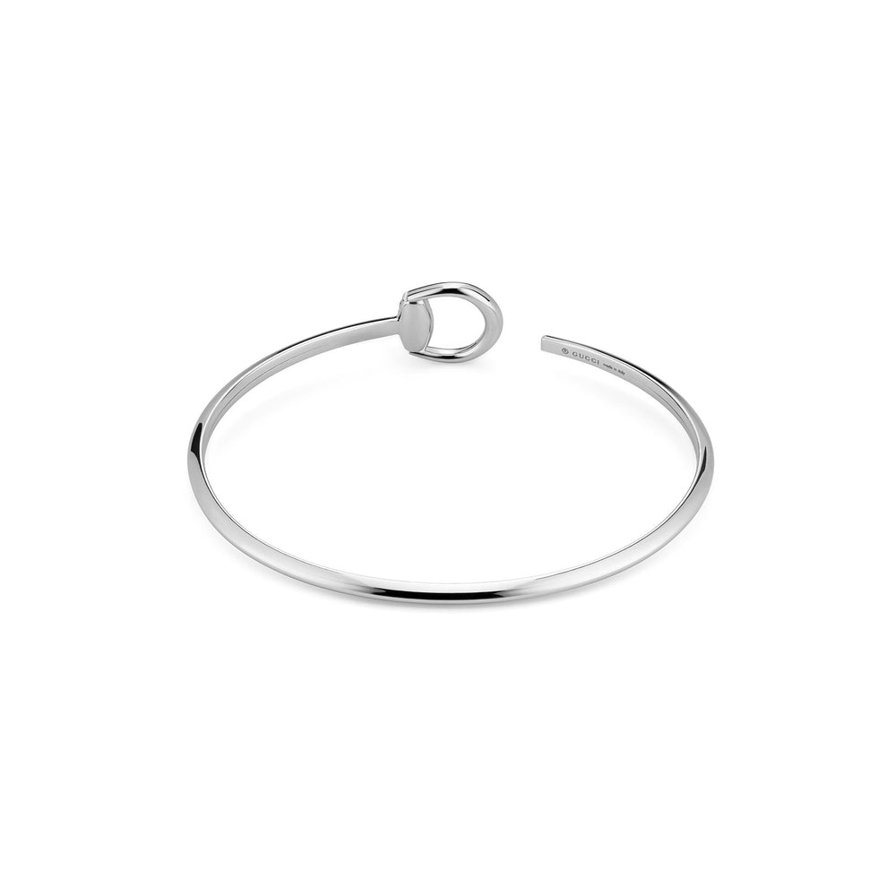 Gucci Horsebit White Gold Diamond Cuff Bangle variant Pursuit