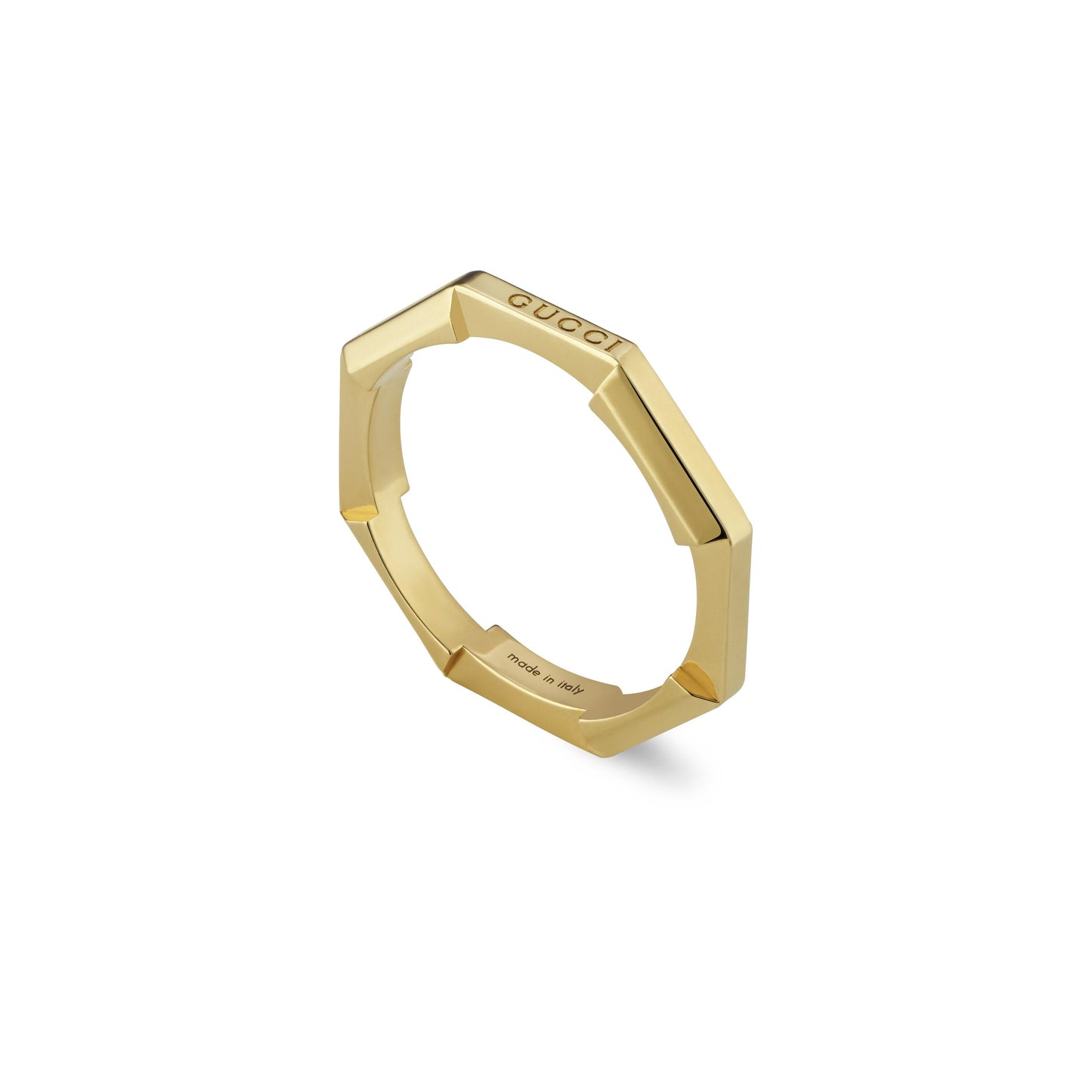 Gucci Link To Love 18ct Yellow Gold Mirrored Ring variant Pursuit