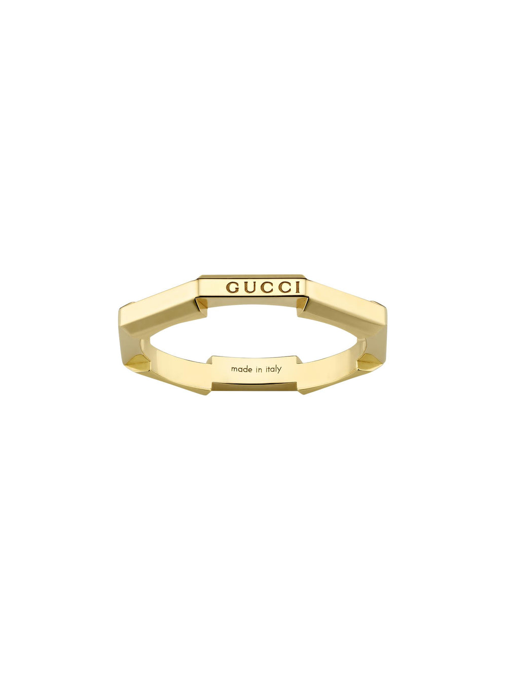 Gucci Link To Love 18ct Yellow Gold Mirrored Ring variant Pursuit