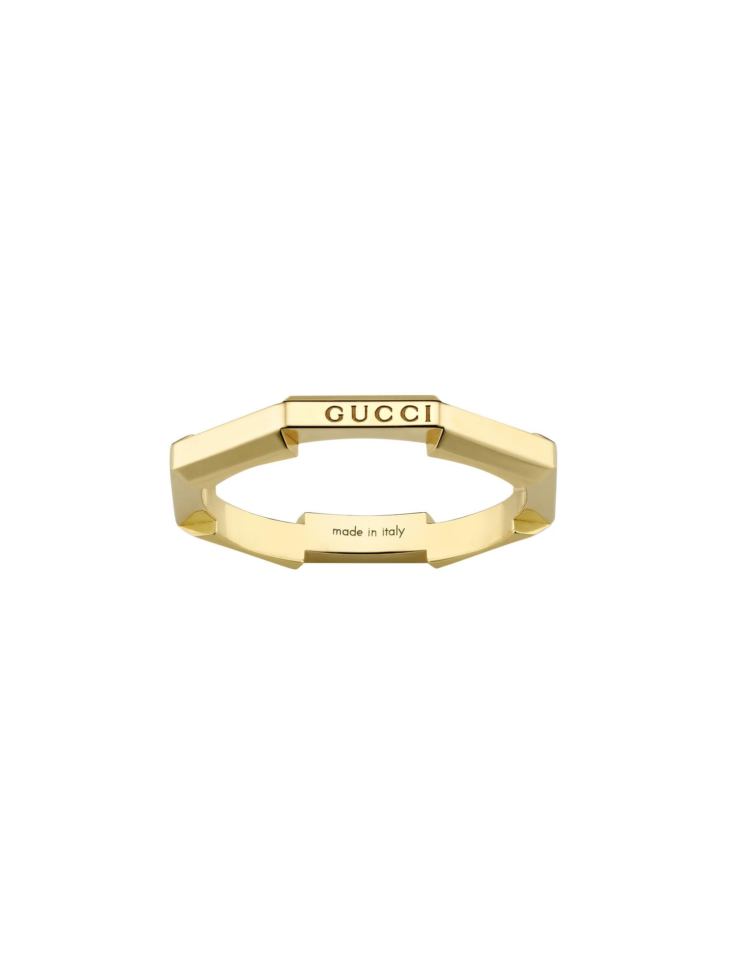 Gucci Link To Love 18ct Yellow Gold Mirrored Ring variant Pursuit