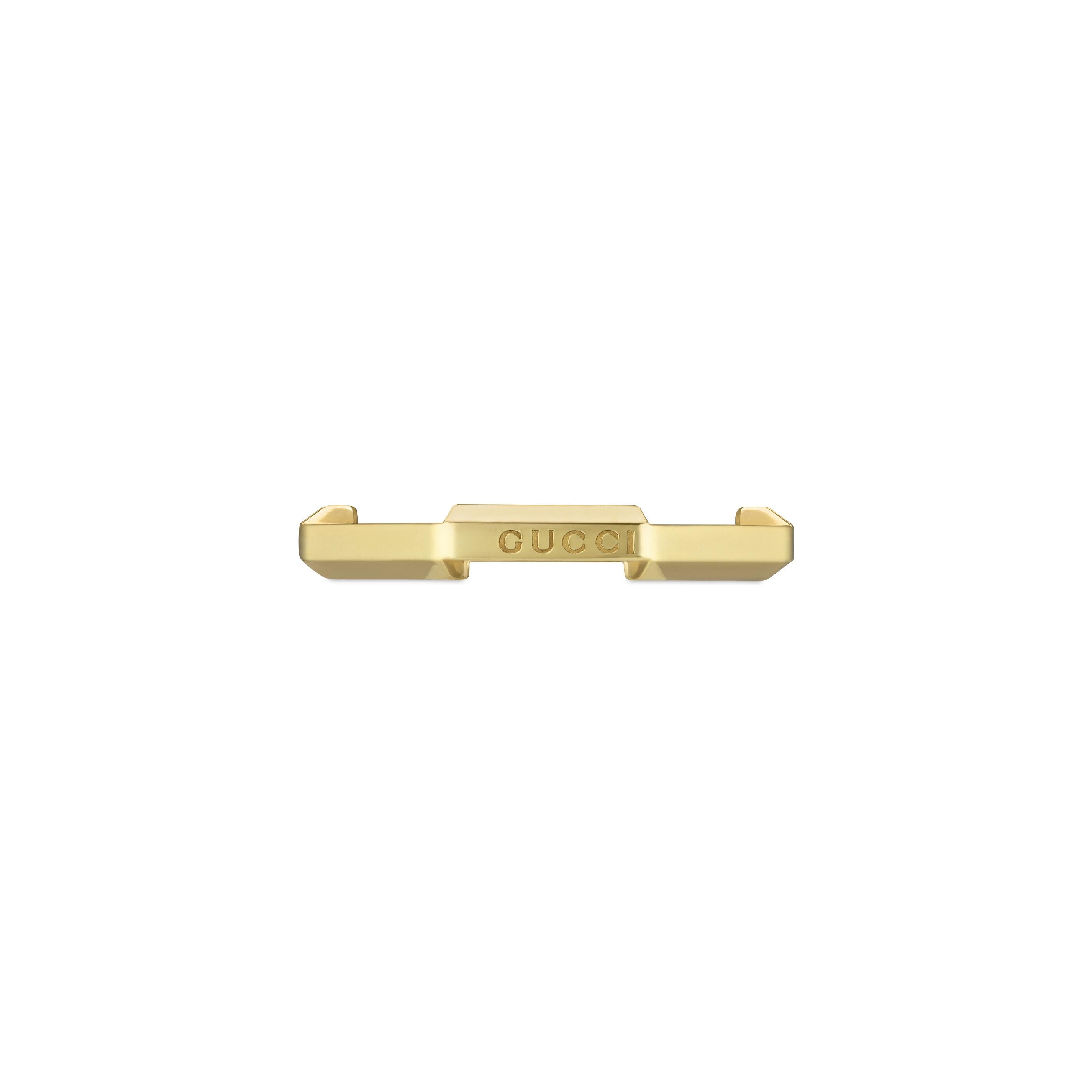 Gucci Link To Love 18ct Yellow Gold Mirrored Ring variant Pursuit
