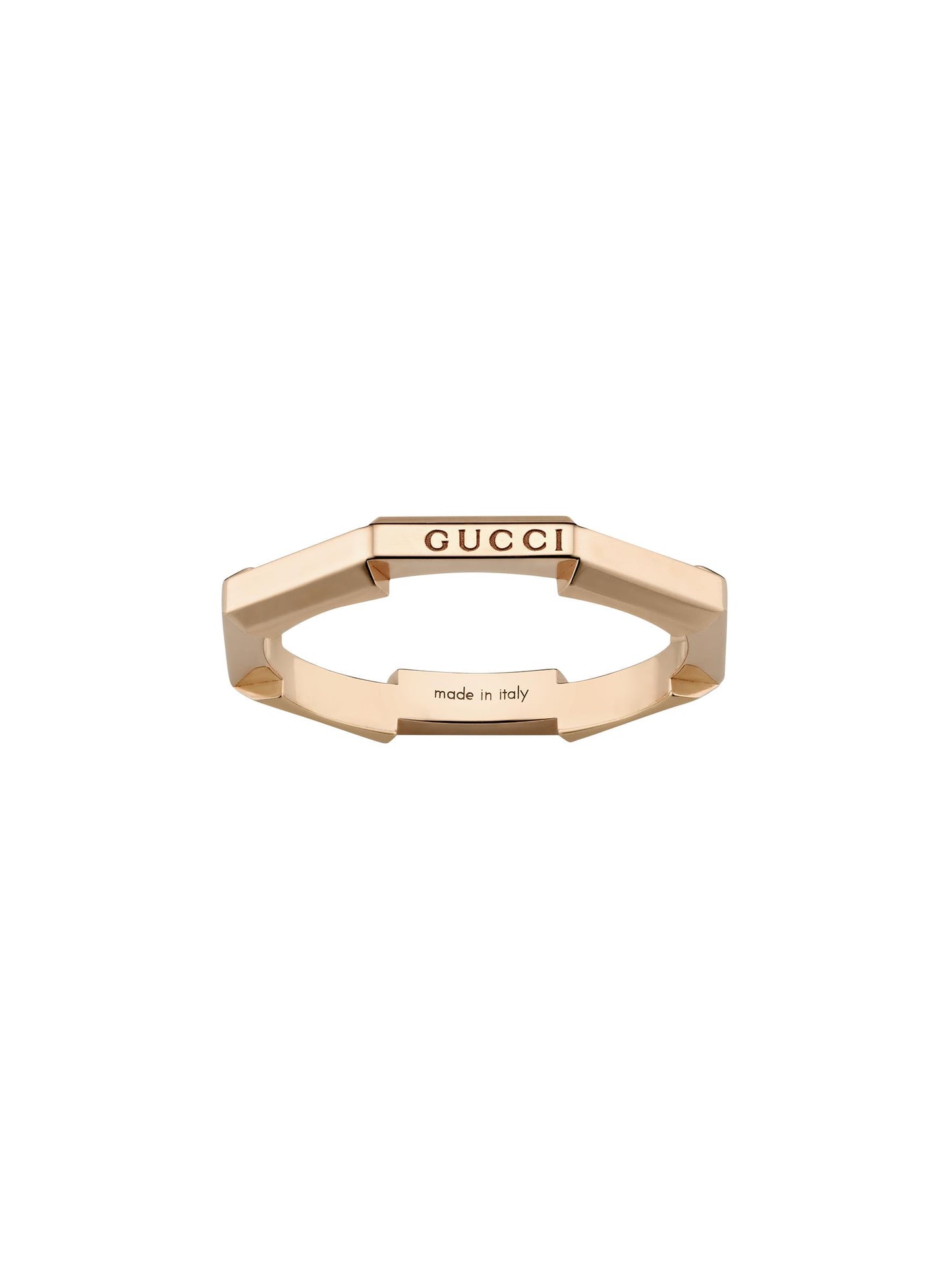 Gucci Link To Love 18ct Rose Gold Mirrored Ring variant Pursuit