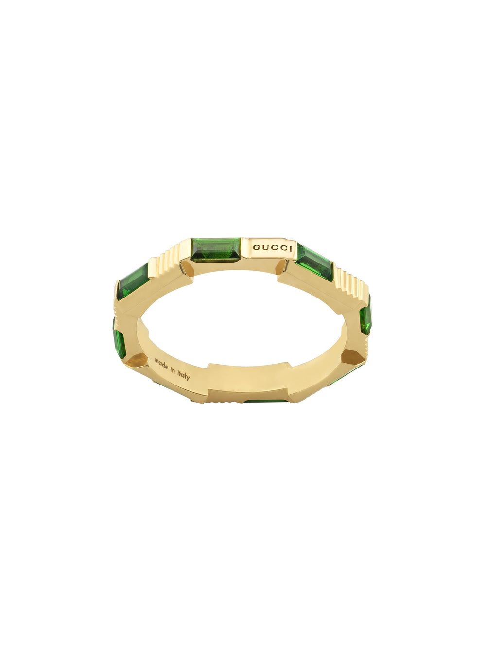 Gucci Link To Love 18ct Yellow Gold Green Tourmaline Ring variant Pursuit