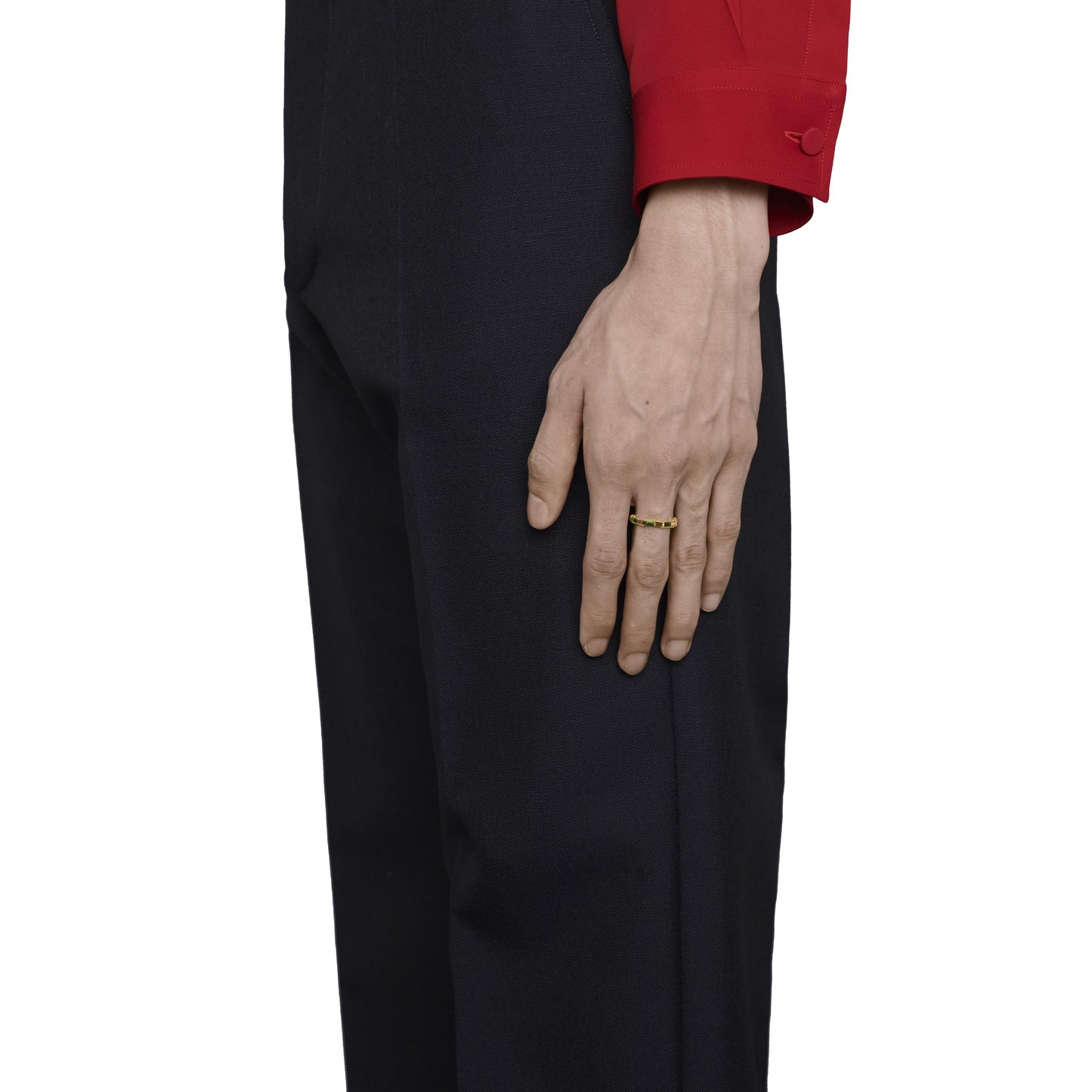 Gucci Link To Love 18ct Yellow Gold Green Tourmaline Ring variant Pursuit